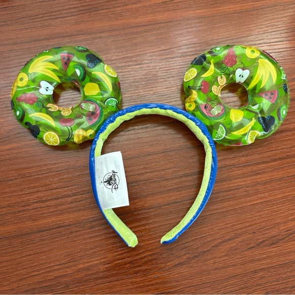 Disney World Summer Fun Inflated Swim Tube Mickey Ears Headband EUC - Picture 6 of 10